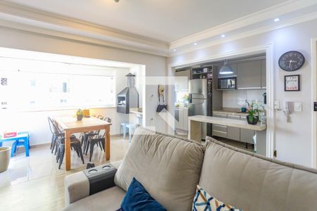 Sala  de apartamento à venda com 2 quartos, 66m² em Centro, Diadema