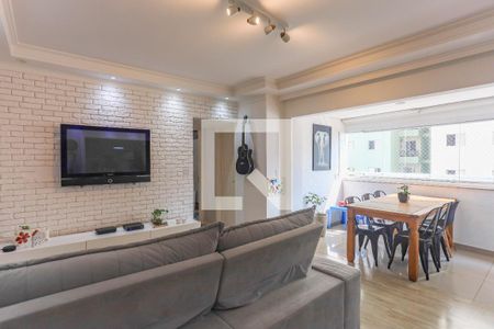 Sala  de apartamento à venda com 2 quartos, 66m² em Centro, Diadema