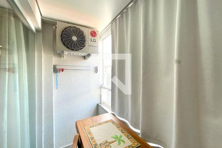 Varanda da Sala de apartamento à venda com 2 quartos, 55m² em Teixeira Dias, Belo Horizonte
