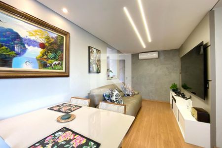 Sala de apartamento à venda com 2 quartos, 55m² em Teixeira Dias, Belo Horizonte