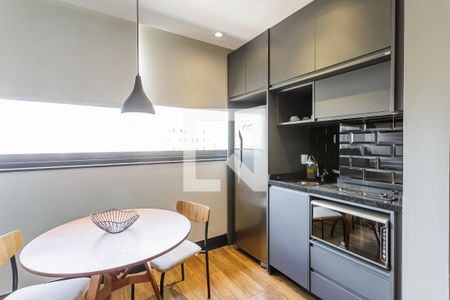 Cozinha de kitnet/studio para alugar com 1 quarto, 30m² em Vila Olímpia, São Paulo