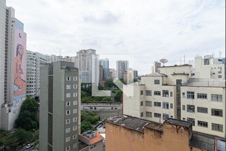 Vista da Sala de apartamento para alugar com 2 quartos, 37m² em Bela Vista, São Paulo