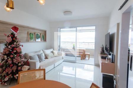sala de apartamento à venda com 3 quartos, 120m² em Caiçaras, Belo Horizonte