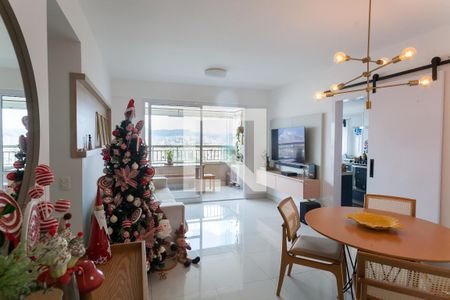 sala de apartamento à venda com 3 quartos, 120m² em Caiçaras, Belo Horizonte