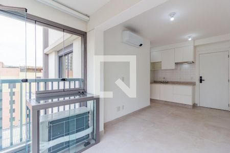 Sala/Cozinha de apartamento para alugar com 1 quarto, 28m² em Jardim Paulista, São Paulo