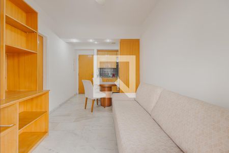 Sala de apartamento para alugar com 1 quarto, 35m² em Paraíso, São Paulo