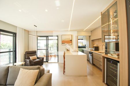 Sala de apartamento à venda com 3 quartos, 109m² em Água Branca, São Paulo