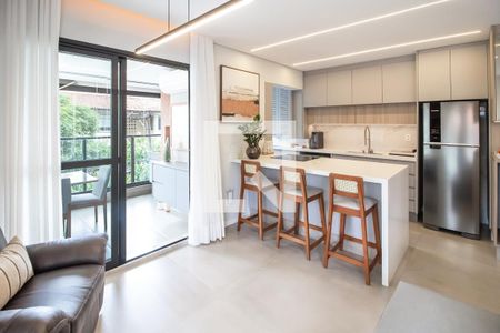 Sala de apartamento à venda com 3 quartos, 109m² em Perdizes, São Paulo