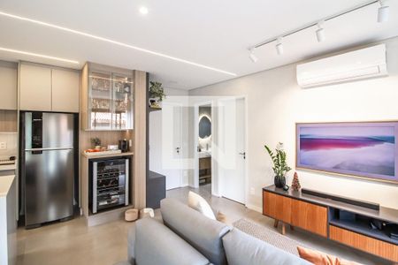 Sala de apartamento à venda com 3 quartos, 109m² em Perdizes, São Paulo