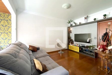 Sala de apartamento à venda com 3 quartos, 94m² em Sion, Belo Horizonte