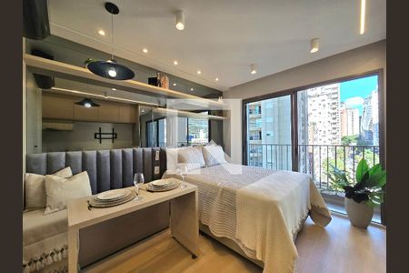 Studio de kitnet/studio para alugar com 1 quarto, 24m² em Vila Nova Conceição, São Paulo