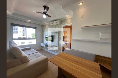Sala de apartamento para alugar com 1 quarto, 43m² em Melville Empresarial Ii, Barueri