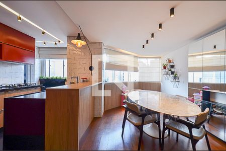 Sala Ambientes de apartamento à venda com 3 quartos, 95m² em Lourdes, Belo Horizonte