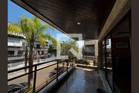 Varanda  de apartamento à venda com 3 quartos, 153m² em Recreio dos Bandeirantes, Rio de Janeiro