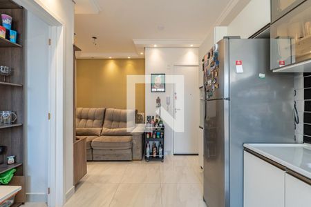 Cozinha/Sala de apartamento à venda com 1 quarto, 34m² em Sacomã, São Paulo