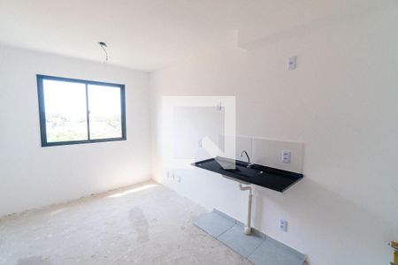 Sala/Cozinha de kitnet/studio para alugar com 1 quarto, 25m² em Jardim Oriental, São Paulo