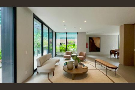 Salão de Festas de kitnet/studio à venda com 1 quarto, 33m² em Sumaré, São Paulo