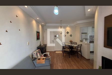 Sala - Sala de Jantar de apartamento à venda com 2 quartos, 52m² em Vila Leopoldina, Santo André