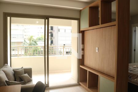 Sala e Cozinha Integrada de apartamento para alugar com 1 quarto, 37m² em Perdizes, São Paulo