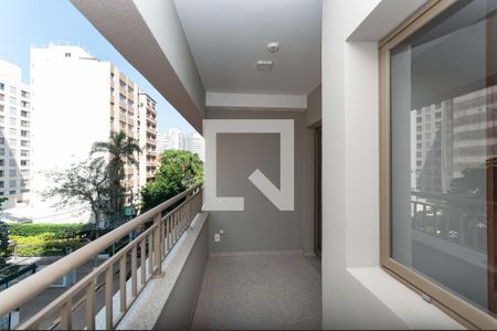 Varanda de kitnet/studio para alugar com 1 quarto, 37m² em Perdizes, São Paulo