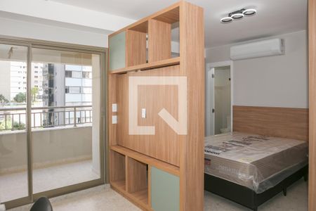 Sala e Cozinha de kitnet/studio para alugar com 1 quarto, 37m² em Perdizes, São Paulo