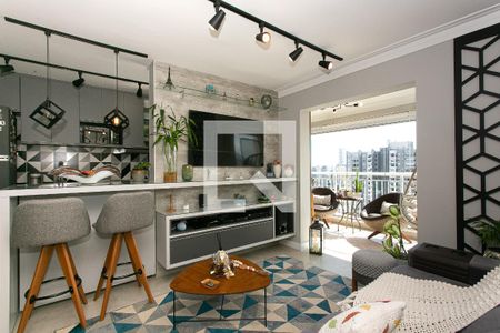 Sala de apartamento à venda com 1 quarto, 67m² em Vila Zilda, São Paulo
