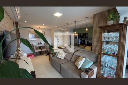 Sala - Sala de Jantar de apartamento à venda com 3 quartos, 92m² em Vila Apiai, Santo André
