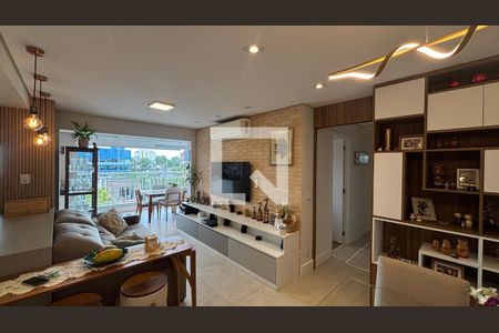 Sala - Sala de Jantar de apartamento à venda com 3 quartos, 92m² em Vila Apiai, Santo André