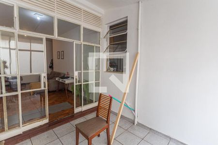Varanda da Sala de apartamento à venda com 3 quartos, 95m² em Funcionários, Belo Horizonte