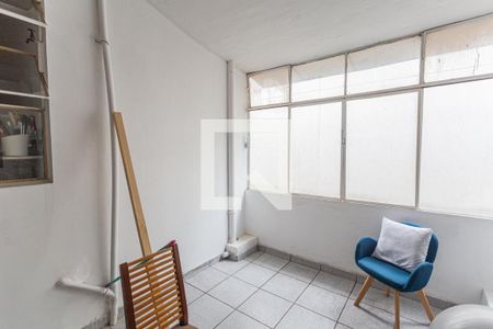 Varanda da Sala de apartamento à venda com 3 quartos, 95m² em Funcionários, Belo Horizonte