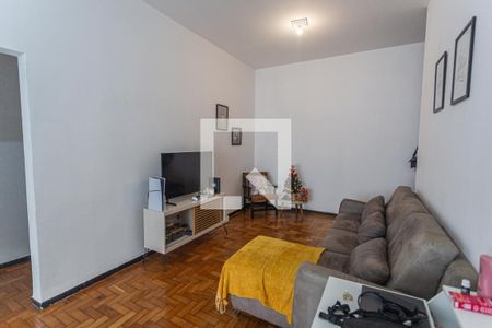 Sala de apartamento à venda com 3 quartos, 95m² em Funcionários, Belo Horizonte