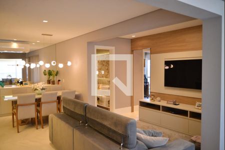 Sala de apartamento à venda com 2 quartos, 113m² em Vila Assunção, Santo André