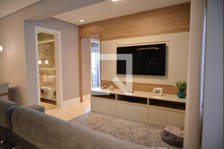 Sala de apartamento à venda com 2 quartos, 113m² em Vila Assunção, Santo André