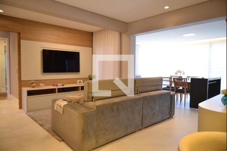 Sala de apartamento à venda com 2 quartos, 113m² em Vila Assunção, Santo André