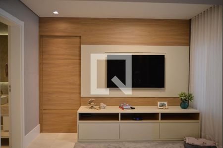 Sala de apartamento à venda com 2 quartos, 113m² em Vila Assunção, Santo André