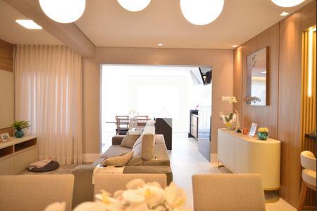 Sala de apartamento à venda com 2 quartos, 113m² em Vila Assunção, Santo André