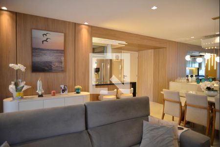 Sala de apartamento à venda com 2 quartos, 113m² em Vila Assunção, Santo André