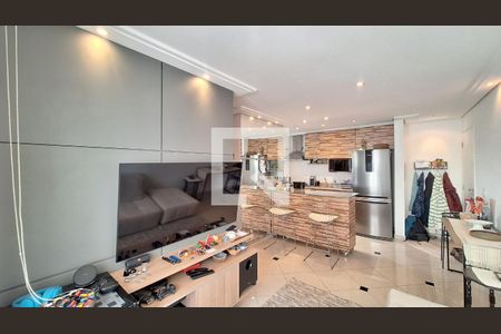 Sala de apartamento à venda com 2 quartos, 49m² em Vila Anastácio, São Paulo