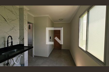 Cozinha e Área de Serviço de apartamento para alugar com 2 quartos, 54m² em Jardim Tamoio, Jundiaí