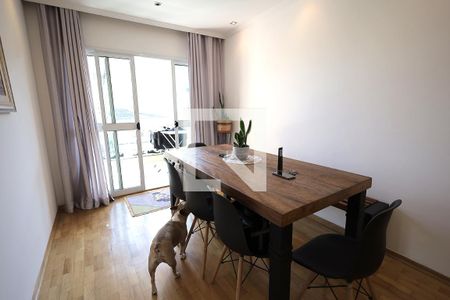Sala de Jantar de apartamento à venda com 3 quartos, 97m² em Vila Scarpelli, Santo André