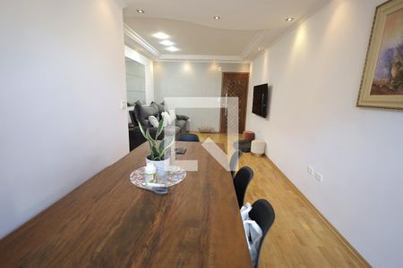 Sala de Jantar de apartamento à venda com 3 quartos, 97m² em Vila Scarpelli, Santo André