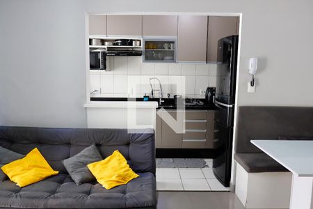 sala de apartamento à venda com 2 quartos, 49m² em São Pedro, Osasco