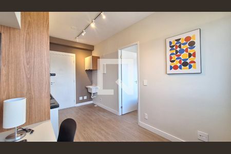 Sala/Cozinha/Área de serviço de apartamento para alugar com 1 quarto, 25m² em Pompeia, São Paulo