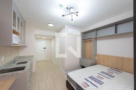 Sala/Quarto de kitnet/studio para alugar com 1 quarto, 24m² em Vila Clementino, São Paulo