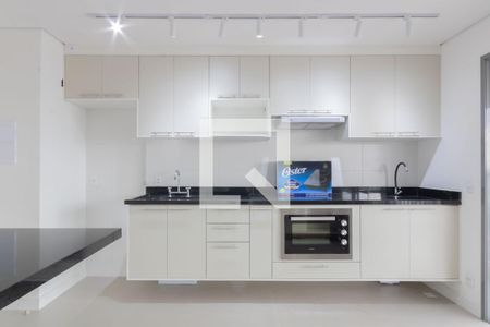 Sala e Cozinha de apartamento para alugar com 1 quarto, 38m² em Centro, Osasco