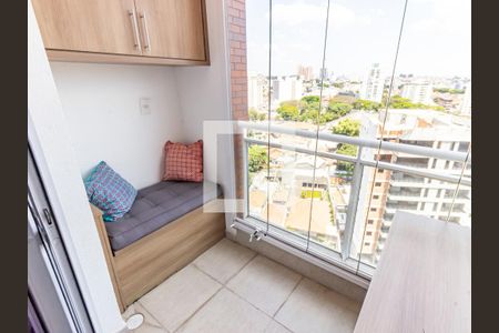 Varanda da Sala de apartamento para alugar com 2 quartos, 58m² em Vila Formosa, São Paulo