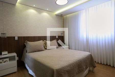 Suíte de apartamento à venda com 3 quartos, 85m² em Palmares, Belo Horizonte