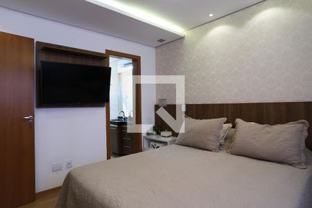 Suíte de apartamento à venda com 3 quartos, 85m² em Palmares, Belo Horizonte