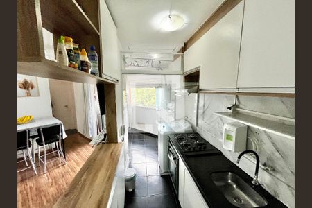 Cozinha de apartamento para alugar com 2 quartos, 48m² em Vila Bela Vista (zona Norte), São Paulo