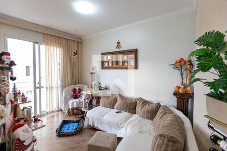 Sala de apartamento à venda com 3 quartos, 70m² em Jardim dos Oliveiras, Campinas